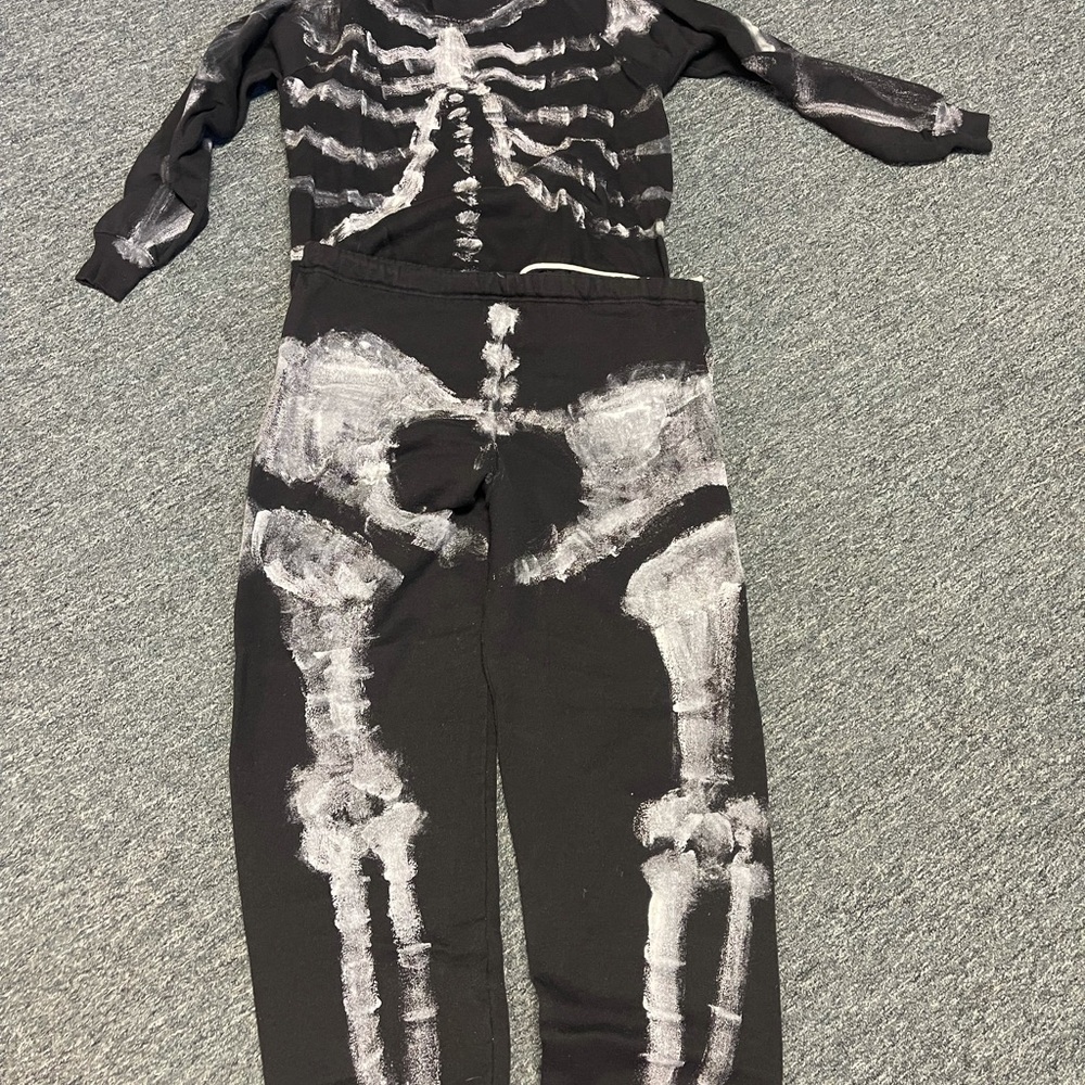 Costume Halloween hand painted skeletons. All or your pick just in time for fun